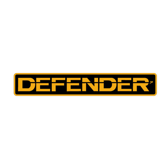 landrover defender grill sticker
