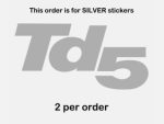 Defender TD5 Side Wing Stickers (x2)