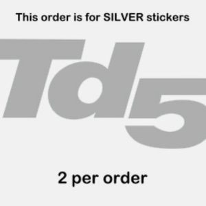 Defender TD5 Side Wing Stickers (x2)
